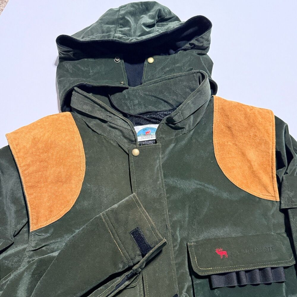 Gary Nesse Outdoor World The Ultimate Shooting Hunting Jacket Mens L USA Made